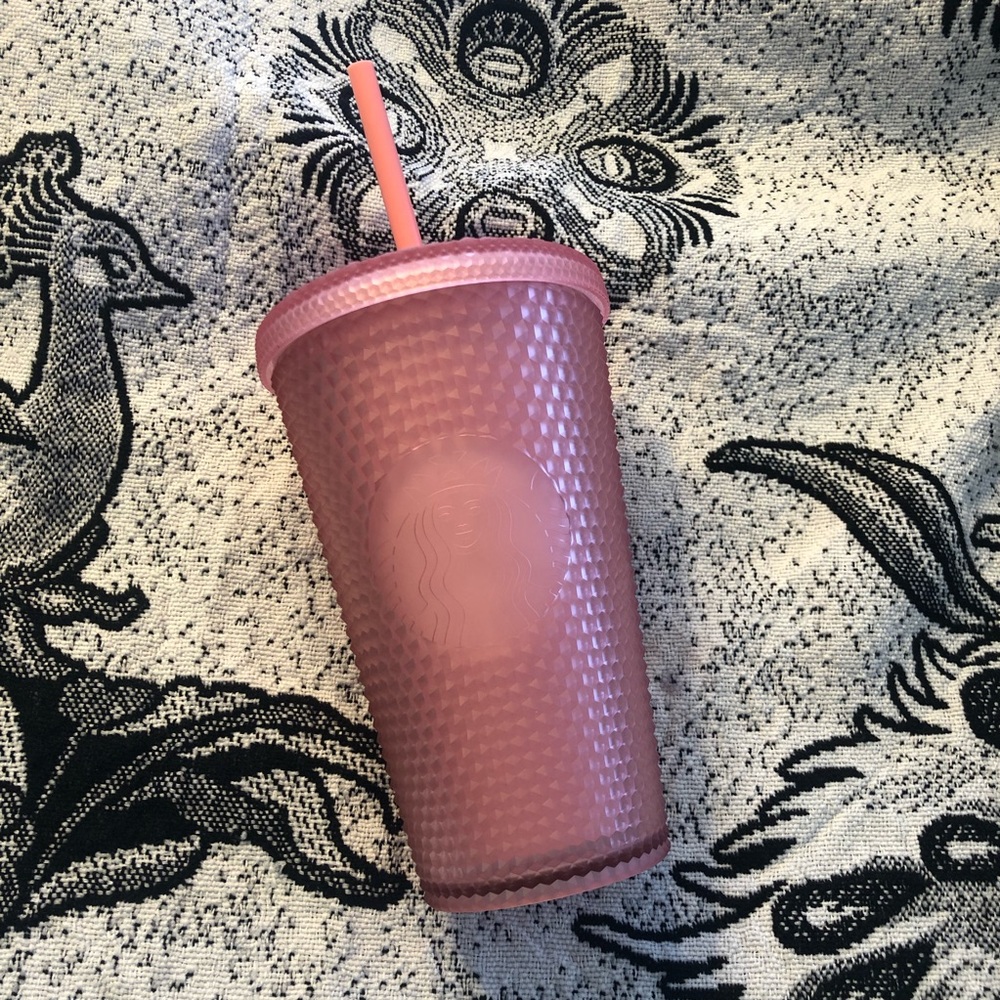 🤍NEW🤍Starbucks 2022 Lemonade Pink Studded Tumblers Set Venti & Grande - Picture 15 of 16